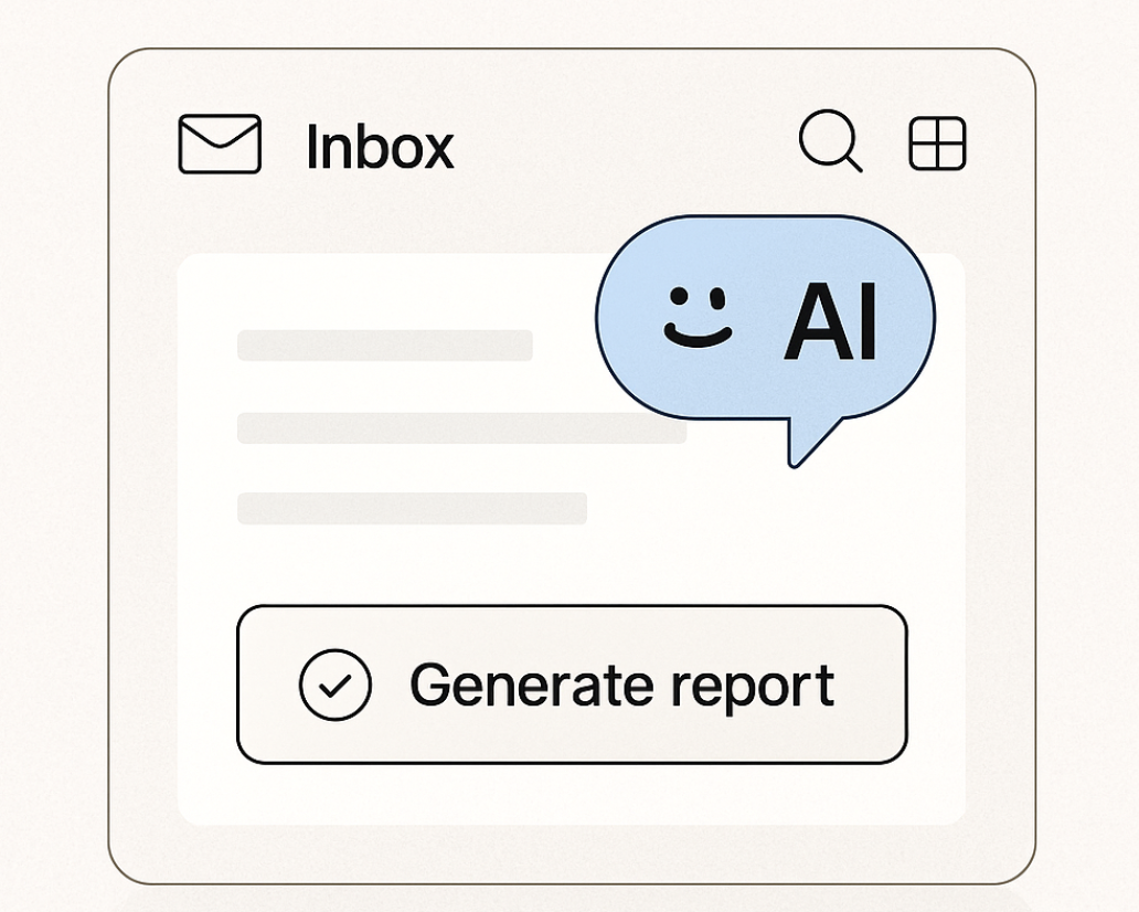 AI Agent interface